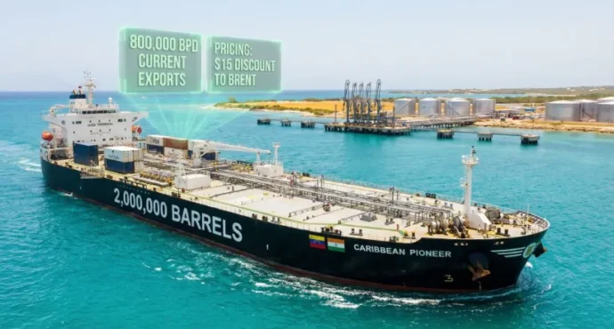 ഇന്ത്യയിലേക്ക് ഒഴുകാൻ വെനിസ്വേലൻ എണ്ണ; 20 ലക്ഷം ബാരൽ ശേഷിയുള്ള ഭീമൻ ടാങ്കറുകൾ വരുന്നു